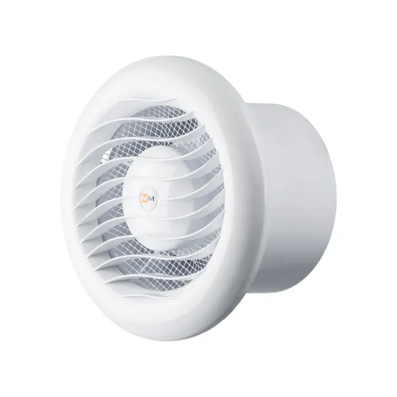 Varmebestandig badstuvifte MM-S ⌀100mm, 105 m³/t, plast